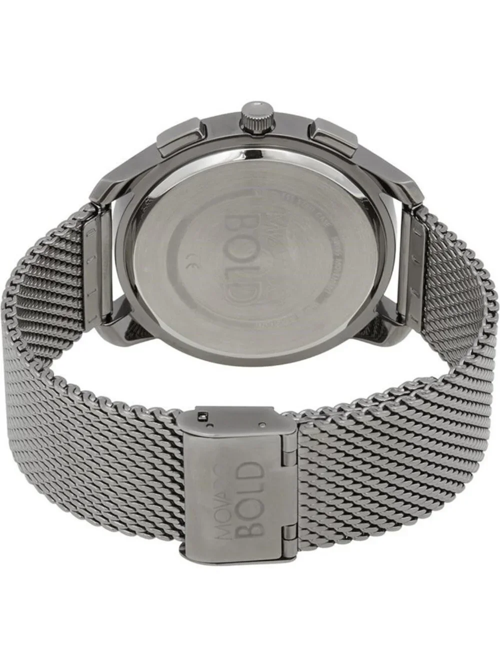 NWT Movado Bold Thin Chronograph Quartz Grey Dial Men's Watch